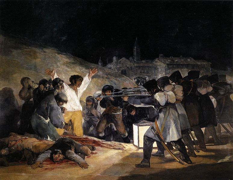 Tres de Mayo, F. Goya.